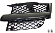 Driver and Passenger Side Grille Assemblies, Black Shell and Insert, Grille