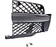 Driver and Passenger Side Grille Assemblies, Black Shell and Insert, Grille