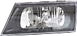 Driver and Passenger Side Halogen Headlight, With bulb(s), OE Replacement