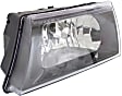 Driver and Passenger Side Halogen Headlight, With bulb(s), OE Replacement