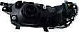 Driver and Passenger Side Halogen Headlight, With bulb(s), OE Replacement