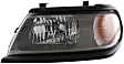 Driver and Passenger Side Halogen Headlight, With bulb(s), OE Replacement