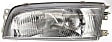 Driver and Passenger Side Headlights, with Bulbs, Halogen, Sedan