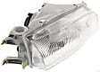 Driver and Passenger Side Headlights, with Bulbs, Halogen, Sedan