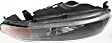 2002 Mitsubishi Galant - Driver and Passenger Side Halogen Headlight, With bulb(s), OE Replacement