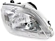 Driver and Passenger Side Halogen Headlight, With bulb(s), OE Replacement
