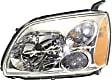 Driver and Passenger Side Halogen Headlight, With bulb(s), OE Replacement