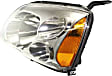 Driver and Passenger Side Halogen Headlight, With bulb(s), OE Replacement