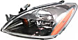 Driver and Passenger Side Halogen Headlight, With bulb(s), OE Replacement