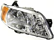 2001-2003 Mazda Protege - Driver and Passenger Side Halogen Headlight, With bulb(s), OE Replacement