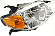 2001-2003 Mazda Protege - Driver and Passenger Side Halogen Headlight, With bulb(s), OE Replacement