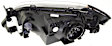 2001-2003 Mazda Protege - Driver and Passenger Side Halogen Headlight, With bulb(s), OE Replacement