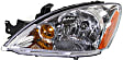 Driver and Passenger Side Halogen Headlight, With bulb(s), OE Replacement