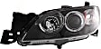 2004-2009 Mazda 3 - Driver and Passenger Side Headlights, without Bulbs, Halogen, Sedan
