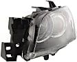 2004-2009 Mazda 3 - Driver and Passenger Side Headlights, without Bulbs, Halogen, Sedan