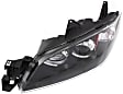 2004-2009 Mazda 3 - Driver and Passenger Side Headlights, without Bulbs, Halogen, Sedan