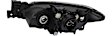 2008 Mazda 3 - Driver and Passenger Side Halogen Headlight, Without bulb(s), Sedan, OE Replacement, CAPA Certified