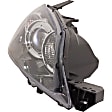 Driver and Passenger Side Headlights, without Bulbs, Halogen, Hatchback, CAPA Certified