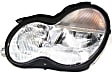 Driver and Passenger Side Halogen Headlight, With bulb(s), OE Replacement
