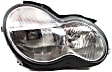 Driver and Passenger Side Halogen Headlight, With bulb(s), OE Replacement