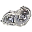 2007 Mercedes Benz C280 - Driver and Passenger Side Halogen Headlight, With bulb(s), OE Replacement