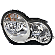 2007 Mercedes Benz C280 - Driver and Passenger Side Halogen Headlight, With bulb(s), OE Replacement