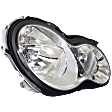 2007 Mercedes Benz C280 - Driver and Passenger Side Halogen Headlight, With bulb(s), OE Replacement