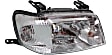 2005-2007 Mercury Mariner - Driver and Passenger Side Halogen Headlight, With bulb(s), OE Replacement