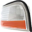 Driver and Passenger Side Halogen Corner Light, Without bulb(s)