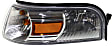 Driver and Passenger Side Halogen Corner Light, With bulb(s)