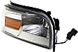 Driver and Passenger Side Halogen Corner Light, With bulb(s)