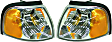 Parking Light - Driver and Passenger Side, Lens and Housing