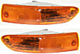 Front, Driver and Passenger Side Turn Signal Light, With bulb(s)