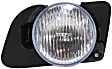 Front, Driver and Passenger Side Fog Lights, With Bulb(s), Halogen