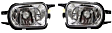 2007 Mercedes Benz SL600 - Front, Driver and Passenger Side Halogen Fog Light, With bulb(s), For Models Without Sport Package, OE Replacement