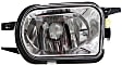 2007 Mercedes Benz SL600 - Front, Driver and Passenger Side Halogen Fog Light, With bulb(s), For Models Without Sport Package, OE Replacement