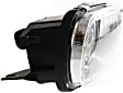 2007 Mercedes Benz SL600 - Front, Driver and Passenger Side Halogen Fog Light, With bulb(s), For Models Without Sport Package, OE Replacement