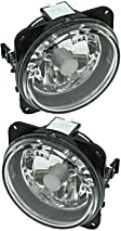 Front, Driver and Passenger Side Fog Lights, With Bulb(s), Halogen