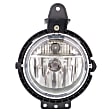 Front, Driver and Passenger Side Fog Lights, With Bulb(s), Halogen