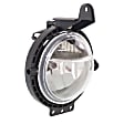 Front, Driver and Passenger Side Fog Lights, With Bulb(s), Halogen