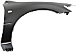 Front, Driver and Passenger Side Fenders, With turn signal light hole