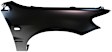Front, Driver and Passenger Side Fenders, With turn signal light hole