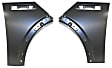 Front, Driver and Passenger Side Fenders, With side trim bezel provision