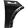 Front, Driver and Passenger Side Fenders, With side trim bezel provision