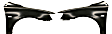 2010 Mitsubishi Lancer - Front, Driver and Passenger Side Fender, Steel, Primed, CAPA Certified