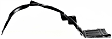 Front, Driver and Passenger Side, Fender Liner