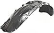 Front, Driver and Passenger Side, Fender Liner