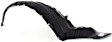 Front, Driver and Passenger Side, Fender Liner