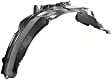 Front, Driver and Passenger Side, Fender Liner