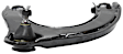 Front, Driver and Passenger Side, Upper Control Arms, With Ball Joints